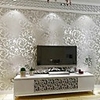 Wallpaper Plastic Metal Wall Covering - Adhesive required Metallic
