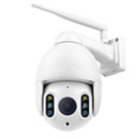 Wanscam K64A 1080P PTZ IP Camera 16X Zoom FHD Face Detection Auto Tracking Dome WiFi Wireless Two-way Audio Colorful Night Vision Motion Detection IP66 Waterproof Remote Access