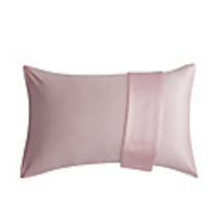 Washable Silk Pillowcase for Hair and Skin-100% Microfiber Pillowcases Standard with Envelope Closure for Silk Sleep, Reduce Hair BreakageWrinkle Resistant, 2 Pack Pillow Covers for Easy Care, Pink