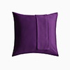 Washable Silk Pillowcase for Hair and Skin-100% Microfiber Pillowcases Standard with Envelope Closure for Silk Sleep, Reduce Hair BreakageWrinkle Resistant, 2 Pack Pillow Covers for Easy Care, Purple