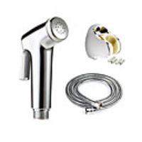 Washlet Stainless Steel Toilet Handheld Bidet Set Sprayer Self-Cleaning Shower Head Toilet Bowl Cleaning Supplies Bathroom Cleaning Accessories