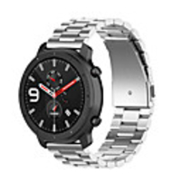 Watch Band for Amazfit GTR 47mm / Amazfit Pace / Amazfit Stratos Amazfit Classic Buckle Stainless Steel Wrist Strap