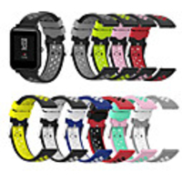 Watch Band for Amazfit BIP/ Amazfit GTS / Amazfit Pace / Amazfit GTR 42mm / Amazfit GTR 47mm Amazfit Sport Band Silicone Wrist Strap