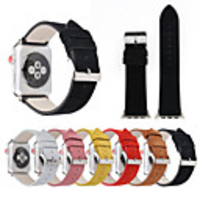 Watch Band for Apple Watch Series 4/3/2/1 Apple Classic Buckle Genuine Leather Wrist Strap