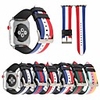Watch Band for Apple Watch Series 4/3/2/1 Apple Classic Buckle Quilted PU Leather Wrist Strap