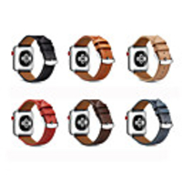 Watch Band for Apple Watch Series 5 4 3 2 1 Apple Watch Series 6 Apple Watch SE Apple Leather Loop Genuine Leather Wrist Strap