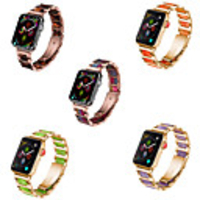 Watch Band for Apple Watch Series 5/4/3/2/1 Apple Business Band Stainless Steel / Resin Wrist Strap