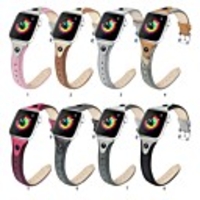 Watch Band for Apple Watch Series 5/4/3/2/1 Apple Classic Buckle Genuine Leather / Canvas Wrist Strap