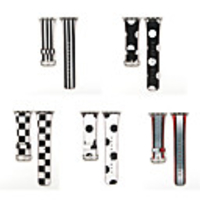 Watch Band for Apple Watch Series 5/4/3/2/1 Apple Classic Buckle Quilted PU Leather Wrist Strap
