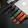 Watch Band for Apple Watch Series 5/4/3/2/1 Apple Classic Buckle Quilted PU Leather Wrist Strap