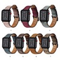 Watch Band for Apple Watch Series 5/4/3/2/1 Apple Classic Buckle Quilted PU Leather Wrist Strap