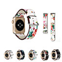 Watch Band for Apple Watch Series 5/4/3/2/1 Apple Classic Buckle Quilted PU Leather Wrist Strap