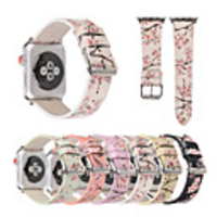 Watch Band for Apple Watch Series 5/4/3/2/1 Apple Classic Buckle Quilted PU Leather Wrist Strap