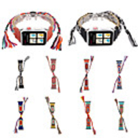 Watch Band for Apple Watch Series 5/4/3/2/1 Apple Jewelry Design Fabric Wrist Strap