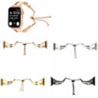 Watch Band for Apple Watch Series 5/4/3/2/1 Apple Jewelry Design Stainless Steel Wrist Strap