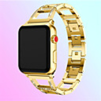 Watch Band for Apple Watch Series 5/4/3/2/1 Apple Jewelry Design Stainless Steel Wrist Strap
