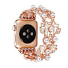 Watch Band for Apple Watch Series 6 / SE / 5/4 44mm / Apple Watch Series 6 / SE / 5/4 40mm / Apple Watch Series 3/2/1 38mm Apple Jewelry Design Stainless Steel Wrist Strap