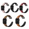 Watch Band for Apple Watch Series 6 / SE / 5/4 44mm / Apple Watch Series 6 / SE / 5/4 40mm / Apple Watch Series 3/2/1 38mm Apple Leather Loop Silicone / Genuine Leather Wrist Strap