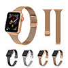 Watch Band for Apple Watch Series 6 / SE / 5/4 44mm / Apple Watch Series 6 / SE / 5/4 40mm / Apple Watch Series 3/2/1 38mm Apple Milanese Loop Stainless Steel Wrist Strap