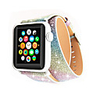 Watch Band for Apple Watch Series 6 / SE / 5/4 44mm / Apple Watch Series 6 / SE / 5/4 40mm / Apple Watch Series 3/2/1 38mm Apple Modern Buckle Stainless Steel / Genuine Leather Wrist Strap