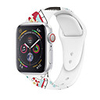 Watch Band for Apple Watch Series 6 / SE / 5/4 44mm / Apple Watch Series 6 / SE / 5/4 40mm Apple Classic Buckle / Cartoon Band Silicone Wrist Strap