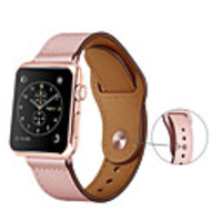 Watch Band for Apple Watch Series 6 / SE / 5/4 44mm / Apple Watch Series 6 / SE / 5/4 40mm Apple Classic Buckle Genuine Leather Wrist Strap