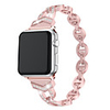 Watch Band for Apple Watch Series 6 / SE / 5/4 44mm / Apple Watch Series 6 / SE / 5/4 40mm Apple Jewelry Design Stainless Steel Wrist Strap