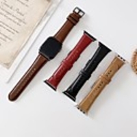 Watch Band for Apple Watch Series 6 SE 5 4 3 2 1 Apple Business Band Genuine Leather Wrist Strap