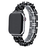 Watch Band for Apple Watch Series 6 SE 5 4 3 2 1 Apple Business Band Stainless Steel / Quilted PU Leather Wrist Strap