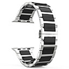 Watch Band for Apple Watch Series 6 SE 5 4 3 2 1 Apple Butterfly Buckle Stainless Steel / Ceramic Wrist Strap