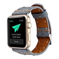 Watch Band for Apple Watch Series 6 SE 5 4 3 2 1 Apple Classic Buckle Nylon / Genuine Leather Wrist Strap