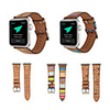 Watch Band for Apple Watch Series 6 SE 5 4 3 2 1 Apple Classic Buckle Quilted PU Leather Wrist Strap