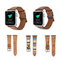 Watch Band for Apple Watch Series 6 SE 5 4 3 2 1 Apple Classic Buckle Quilted PU Leather Wrist Strap