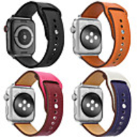 Watch Band for Apple Watch Series 6 SE 5 4 3 2 1 Apple Leather Loop Genuine Leather Wrist Strap