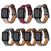 Watch Band for Apple Watch Series 6 SE 5 4 3 2 1 Apple Leather Loop Quilted PU Leather Wrist Strap