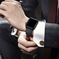 Watch Band for Apple Watch Series 6 SE 5 4 3 2 1 Apple Modern Buckle Genuine Leather Wrist Strap