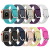 Watch Band for Apple Watch Series 6 SE 5 4 3 2 1 Apple Modern Buckle Silicone Wrist Strap