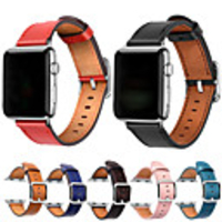Watch Band for Apple Watch Series 6 SE 5 4 3 2 1 Apple Sport Band Genuine Leather Wrist Strap