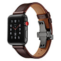 Watch Band for Apple Watch Series 6 SE 5 4 3 2 1 Apple Sport Band Genuine Leather Wrist Strap