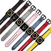 Watch Band for Apple Watch Series 6 SE 5 4 3 2 1 Apple Sport Band Silicone / Genuine Leather Wrist Strap