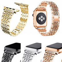 Watch Band for Apple Watch Series 6 SE 5 4 3 2 1 Apple Business Band Stainless Steel Wrist Strap