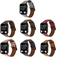 Watch Band for Apple Watch Series 6/SE/5/4/3/2/1 Apple Classic Buckle Genuine Leather Wrist Strap