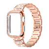 Watch Band for Apple Watch Series 6/SE/5/4/3/2/1 Apple Jewelry Design Stainless Steel Wrist Strap miniinthebox