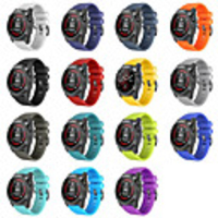 Watch Band for Approach S5 / Approach S20 / Fenix 5 Garmin Sport Band Silicone Wrist Strap
