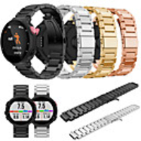 Watch Band for Approach S6 / Forerunner 735 / Forerunner 235 Garmin Modern Buckle Stainless Steel Wrist Strap