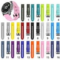 Watch Band for Approach S60 / Forerunner 945 / Forerunner 935 Garmin Classic Buckle Silicone Wrist Strap