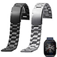 Watch Band for Asus ZenWatch 2 / Asus ZenWatch Asus Sport Band / Classic Buckle Metal / Stainless Steel Wrist Strap