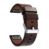 Watch Band for Fenix 5 / Fenix 5 Plus Garmin Leather Loop Genuine Leather Wrist Strap miniinthebox