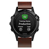 Watch Band for Fenix 5s / Fenix 5s Quickfit / Fenix 5S Plus Garmin Leather Loop Genuine Leather Wrist Strap