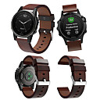 Watch Band for Fenix 5s / Fenix 5s Quickfit Garmin Leather Loop Genuine Leather Wrist Strap